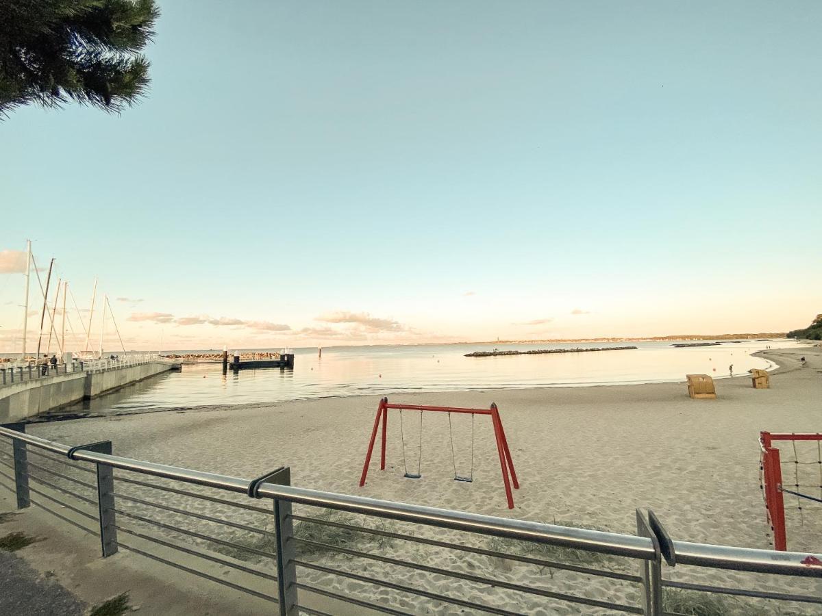 Appartamento Foerdemuschel Mit Meerblick Kiel Esterno foto